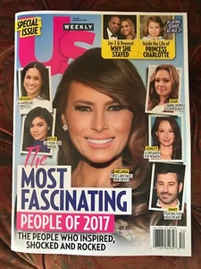 Us Weekly Magazine December 25, 2017, "Melania" Trump Magazine - Picture 1 of 2