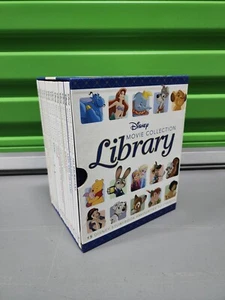 Disney Movie Collection Library 15 Book Box Set Aladdin, LionKing, Moana, Frozen - Picture 1 of 5