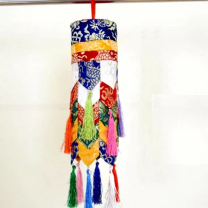 Buddhist Hall Decorated Nepalese Buddhist Articles Hanging Ornaments Dragon Flag - Picture 1 of 5
