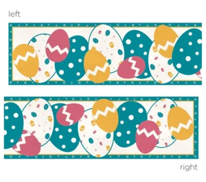 Temp-tations 72" Indoor/Outdoor Table Runner K64771 Egg Hunt - Picture 1 of 4