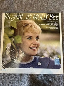 Molly Bee- It's Great...It's Molly Bee LP 1965 Country Pop MGM-Tested - Picture 1 of 3