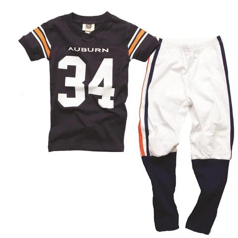 Infant/Toddler Auburn University Tigers Pajamas SS Football PJs Cover