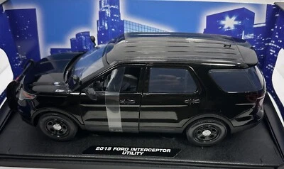 Motor Max 1/18 Scale 2015 FORD INTERCEPTOR UTILITY”LAW ENFORCEMENT VERSION" - Image 1 of 4