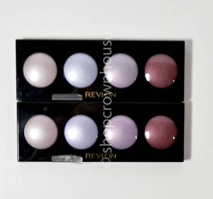 2 Revlon Illuminance Creme Eyeshadow Quad w/ Mirror #701 WILD ORCHIDS - Picture 1 of 2