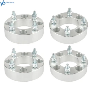 4× Wheel Spacers 1.5" 4×110 74mm M10×1.25 Silver For Honda Rincon 650 2003-2007 - Picture 1 of 9