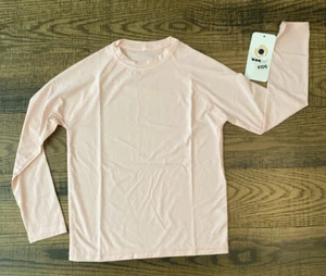 BloqUV Mädchen UPF 50 Sonnenschutz Badeshirt 1005 Größe XS 5 Rosa Langarm - Bild 1 von 4