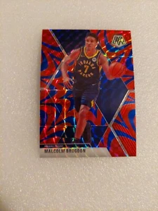 2019-20 Panini Mosaic Mosaic Blue Reactive #185 Malcolm Brogdon - Bild 1 von 2