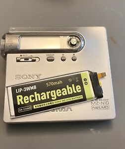 LIP-3WMB Replacement Battery for Sony MiniDisc MD Walkman MZ N10. NEW.