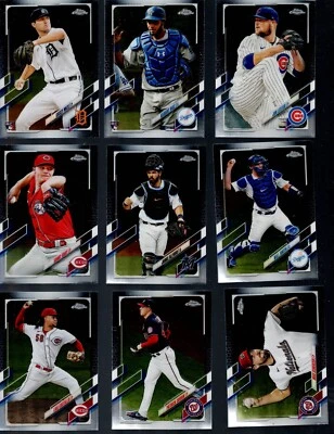 2021 TOPPS CHROME  Baseball Complete Your Set 1-220 BUY MORE SAVE MORE! - Image 1 of 4