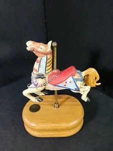 Tales Of Vienna Woods Limited Edition Carousel Series Horse needs repair read - Picture 1 of 8