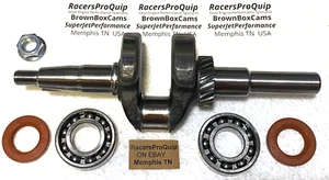 Make your Predator into 230cc 59.5mm STROKE Crankshaft KIT RPQ MiniBike 24hrship - Foto 1 di 7