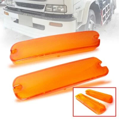 APTO 1993-2010 ISUZU GIGA FTR WA21R 840 DECA PARACHOQUES DELANTERO LUZ LENTE ÁMBAR Foto 1 de 4