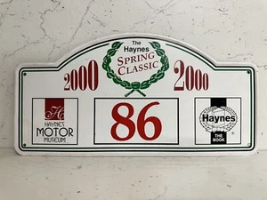 Haynes Spring Classic 86 Vintage Car Rally Metal Sign 2000 Free Uk Post - Picture 1 of 1