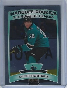 2019-20 O-Pee-Chee Platinum #154 Mario Ferraro Rookie Card - Picture 1 of 2