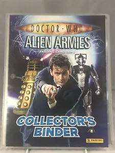 Juego de cartas coleccionables Doctor Who ALIEN ARMIES (Panini, 2004) 266 cartas/tablero/carpeta - Imagen 1 de 4