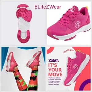 ZUMBA Train 2.O Zapatos de caña baja Entrenadores Tenis Baile Deslizamiento y Pivote Circular giratorio - Imagen 1 de 6