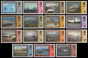 South Georgia 1980 - Mi No 78-92 I ** - MNH - Landscapes / Landscapes - Picture 1 of 1