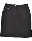 Marella Womens Straight Skirt W28 Medium  Black Bc41