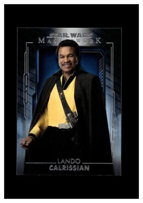 2020 Topps Star Wars Masterwork #27 Lando Calrissian - Image 1 of 2