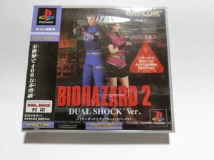 Resident Evil 2 Dual Shock Ver PS1 Capcom Brand New SEALED OOP Rare Vintage - Picture 1 of 2