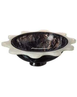 Jonathan Adler Mustique Ripple Bowl negro Foto 1 de 2