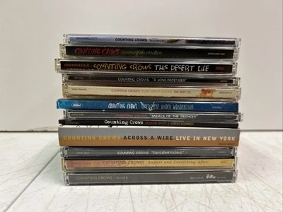 Counting Crows CD Lot Of 12, Singles, Best Of And More! Foto 1 de 2
