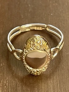 14K Solid Gold Hand-Crafted Bricolage Ring! Size 6 - Picture 1 of 6
