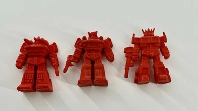 Lote de 3 señuelos Transformers G1 Optimus Prime Prowl Bluestreak originales 1987 Foto 1 de 2