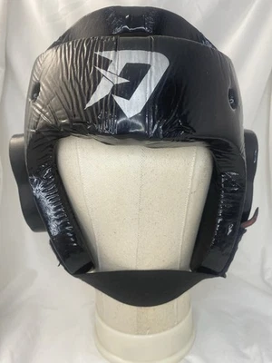 Casco negro suave ATA Century equipo de protección karate talla pequeña Foto 1 de 4
