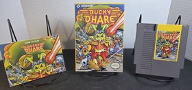 Bucky O'Hare (Nintendo NES, 1992) w/Manual, Box, Foam
