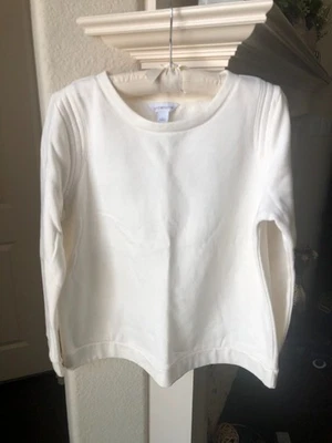 NWOT Liz Claiborne Ivory Long Sleeve Sweatshirt - Size Large - Image 1 of 3