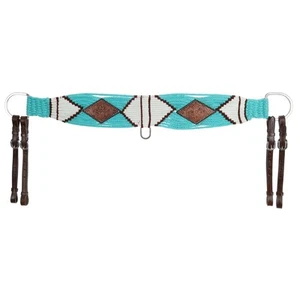 Showman Ocean Blooms Mohair Tripping Collar - Picture 1 of 2