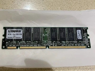 Kingston KTA-G4133/128 RAM Memory, 128MB SDRAM 133MHz Non-ECC Unbuffered DIMM - Image 1 of 2