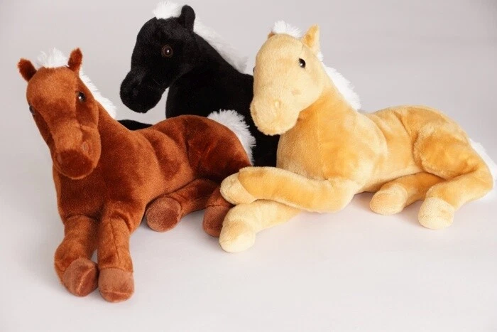 Plüschpferd 32 cm - Pferd Pony Plüschtier Stofftier - sortiert - NEU - Bild 1 von 1