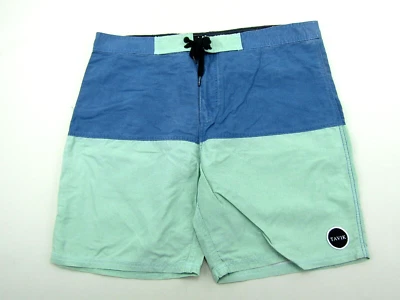 Pantalones Cortos de Tavik para Hombres Talla 38 Corbata Frontal Nylon #Moderno Playa Color Bloque Playa  Foto 1 de 4