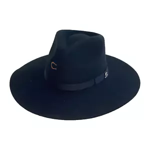 Charlie 1 Horse Highway Jr Black Felt Hat CWHIJR-403407 - Picture 1 of 1