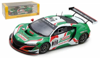 Spark SB216 Honda NSX GT3 #30 'Castrol Honda' 24 Hours Of Spa 2018 - 1/43 Scale - Image 1 of 3