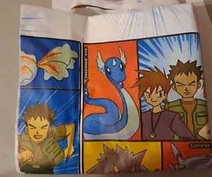  Vintage Pokemon Design Ware Party Supplies Table Cover Cloth 1999 (4C2) - Picture 1 of 2