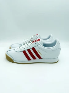 Adidas Samoa Originals White | Scarlet | Gum IG1809 - Picture 1 of 11