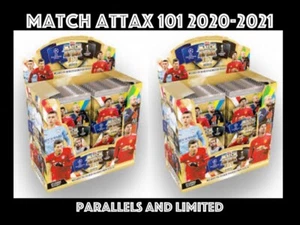 Topps Match Attax 101 2020-21 20/21 púrpura paralelo y limitado - Imagen 1 de 127