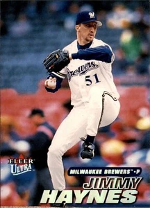 2001 Fleer Ultra Jimmy Haynes #60 Milwaukee Brewers - Picture 1 of 1
