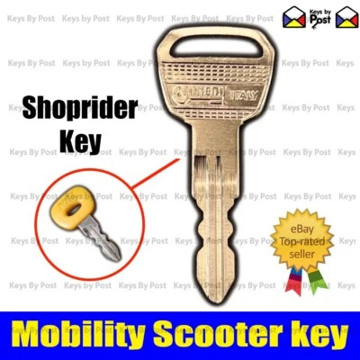 Llave de repuesto SHOPRIDER Movilidad Scooter Llave de encendido Interruptor de encendido (PHM)