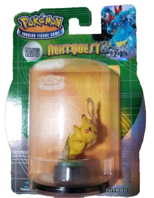 PIKACHU POKEMON FIGURA COMERCIAL JUEGO NEXT QUEST NUEVO EN CAJA VINTAGE 2007 Foto 1 de 2