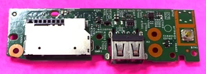 Dell Inspiron 14 5482 2-in-1 Power Button USB SD Reader IO Circuit Board 2Y03W - Picture 1 of 4