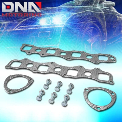 JUEGO DE JUNTAS DE CABEZAL COLECTOR DE ALUMINIO ESCAPE 2X2 PARA DODGE RAM 1500 2003-2007 Foto 1 de 4