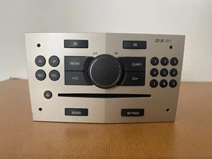 Opel Astra H Zafira B Radio CD30 MP3 Satin Stone AUX Entheiratet 13255553OPC - Bild 1 von 14