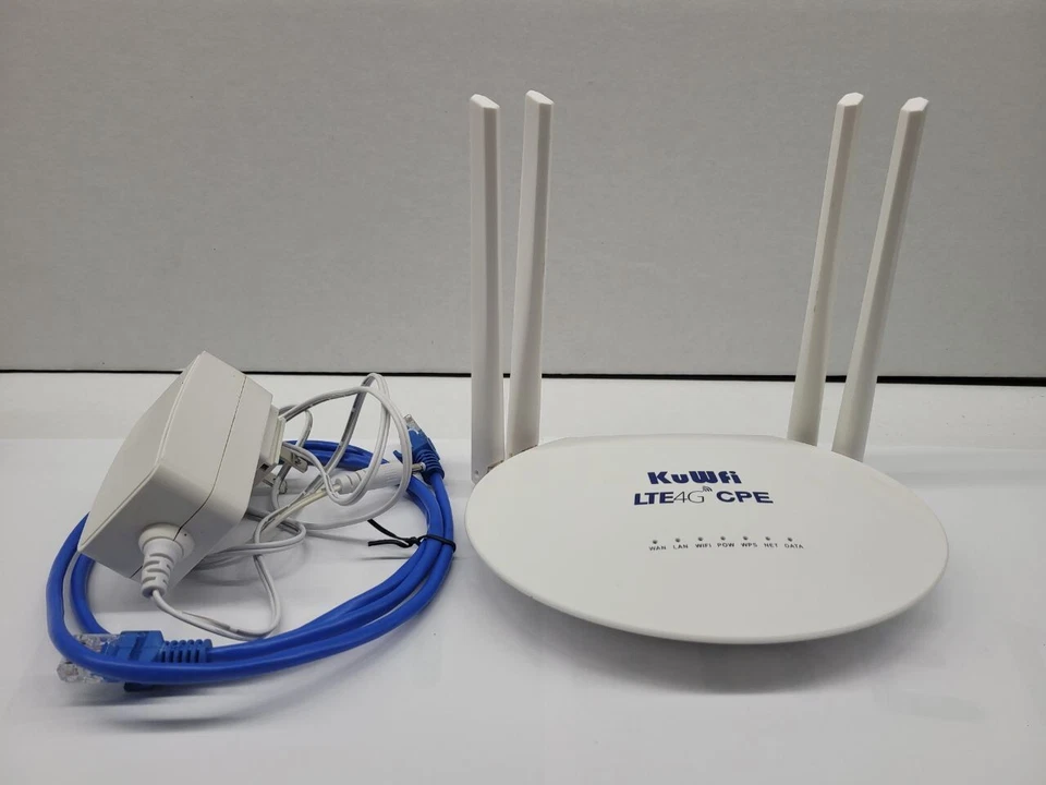 Router inalámbrico Kuwfi 4G LTE 300 MBPS Foto 1 de 1