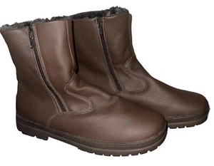 John Blair Stiefel Herren isoliert Arbeit Schnee Größe 13 neu mit Etikett braun Komfort Fell Innensohle - Bild 1 von 3