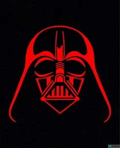 10” X 10” Red Darth Vader  window sticker vinyl decal car truck jdm fun - Picture 1 of 1
