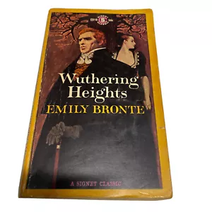 Vtg WUTHERING HEIGHTS ~ Emily Bronte ~ Signet Classic CD10 8th Printing 1959 - Picture 1 of 11